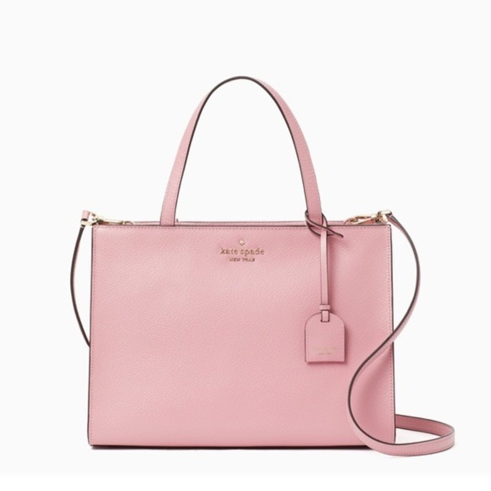 Kate Spade Sam Medium Satchel Bright Carnation